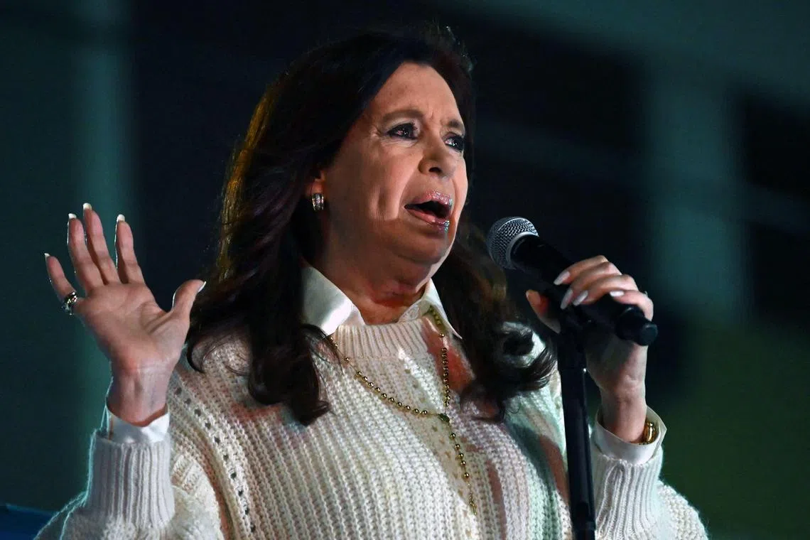 VP Cristina Fernandez de Kirchner will not face immediate prison time and is expected to appeal the sentence.