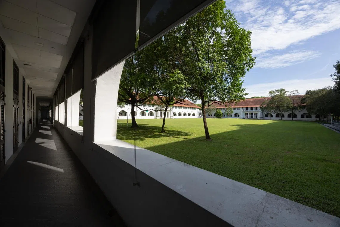The NUS law faculty, before its move to Bukit Timah (above) in 2006, had spent 25 years on the main campus.
