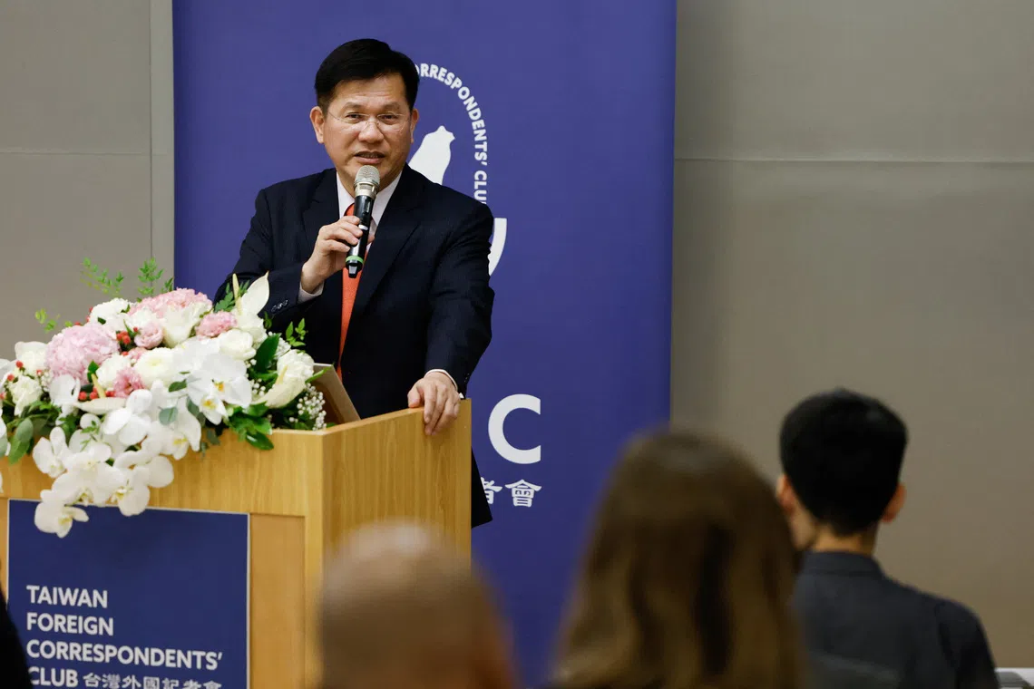Foreign Minister Lin Chia-lung will also meet Taiwan’s Pacific diplomatic allies.