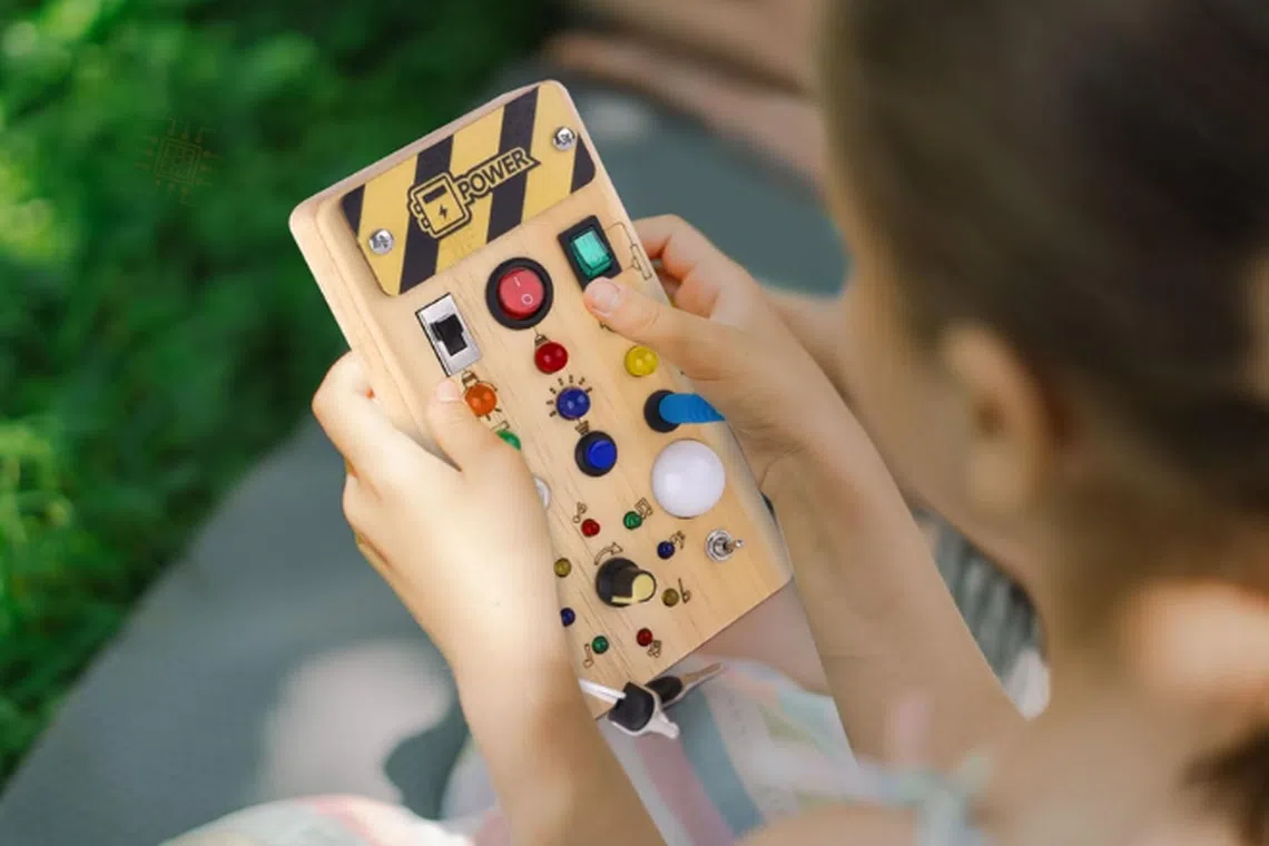 Montessori Toddler Busy Board