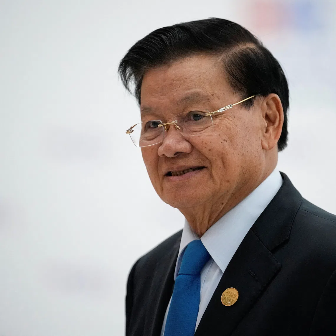 Laos' President Thongloun Sisoulith attends BRICS Summit in Kazan, Russia, Thursday, Oct. 24, 2024.     Alexander Zemlianichenko/Pool via REUTERS