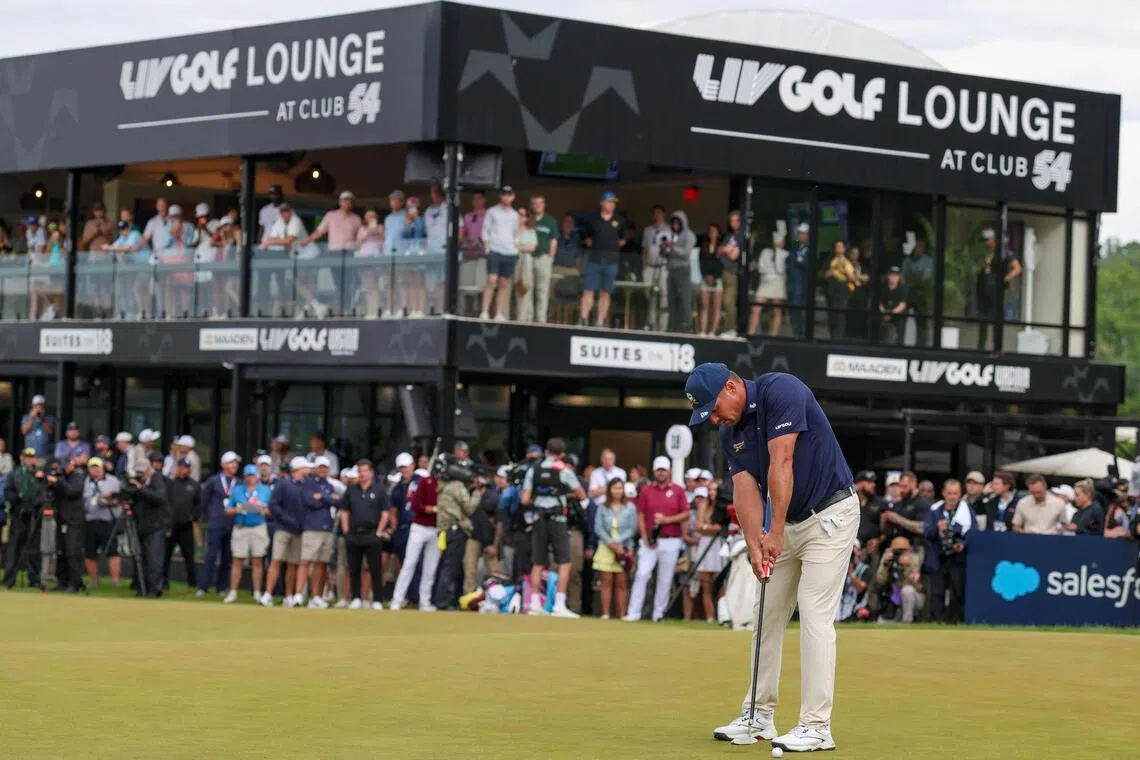 Saudi Arabia said in April that investing in the LIV Golf league no longer fit with its investment strategy.