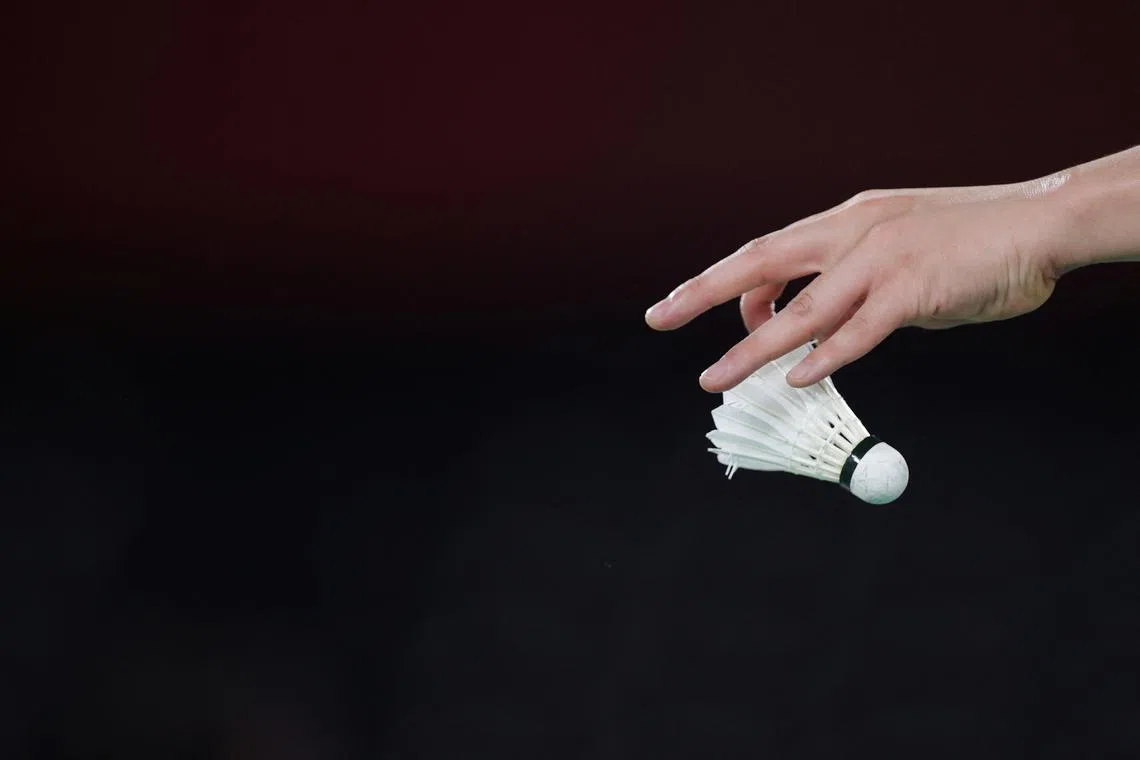 The “spin serve” involves a player spinning the shuttlecock before serving it.