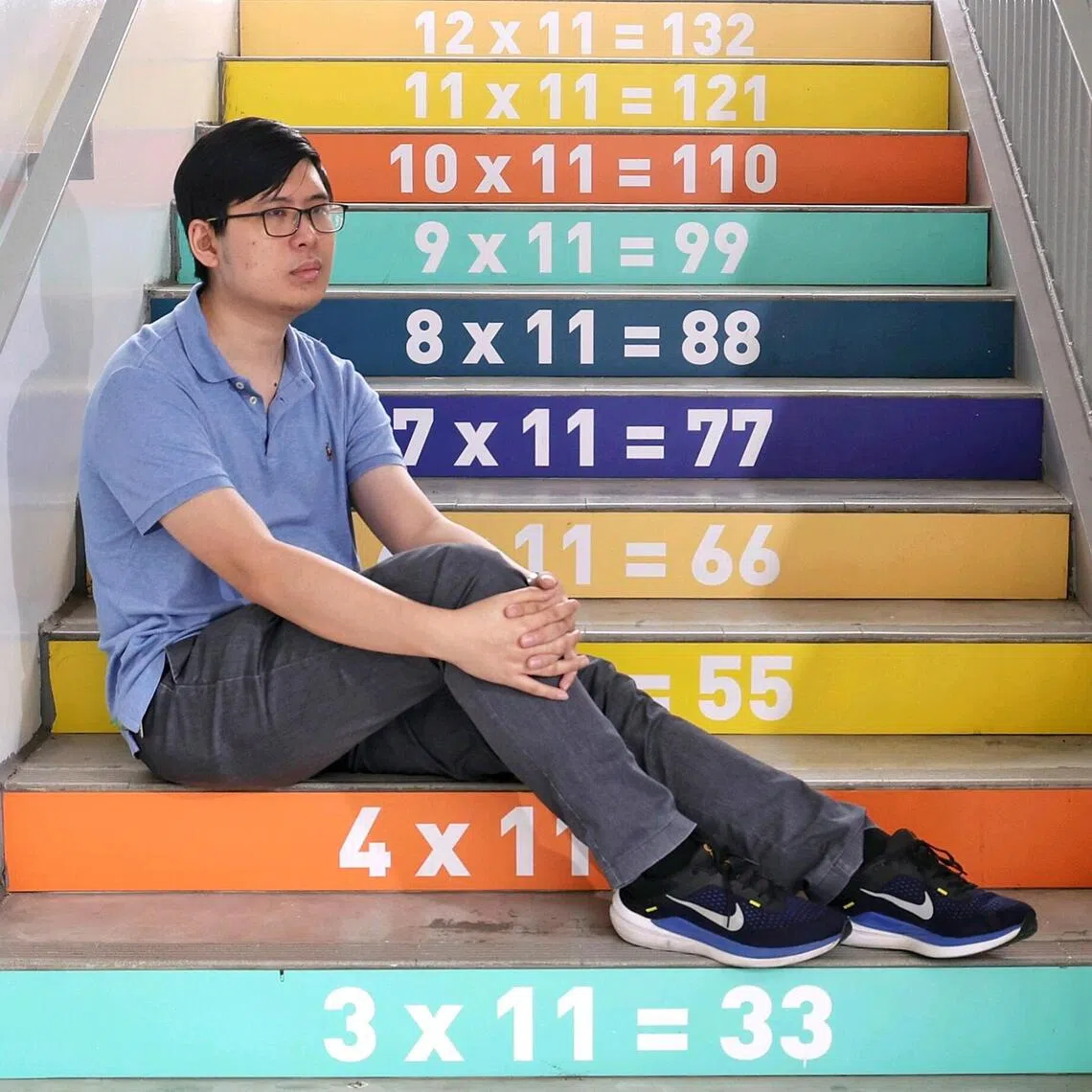 Maths teacher Joel Lee, 29, is neurodiverse like his students at Pathlight School. Lee has autism and ADHD.