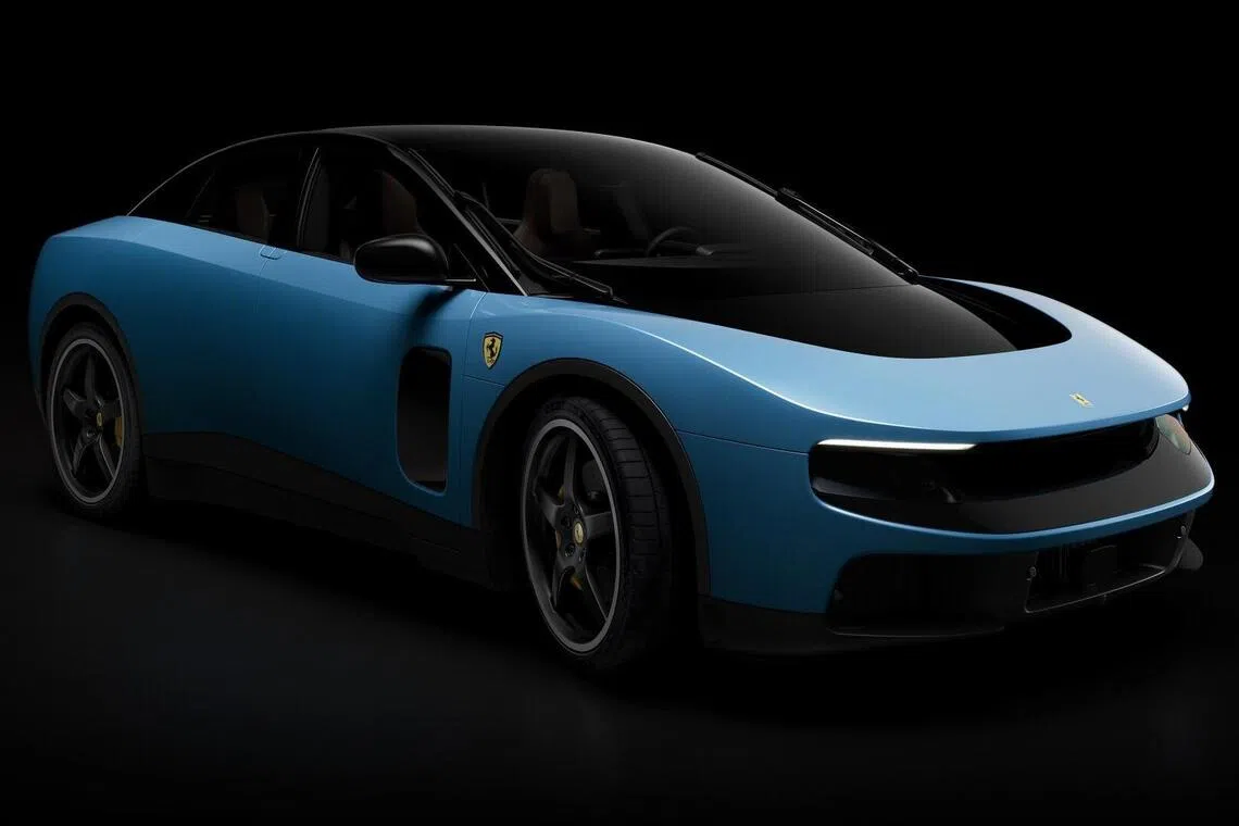 The electric Ferrari Luce was not universally loved.