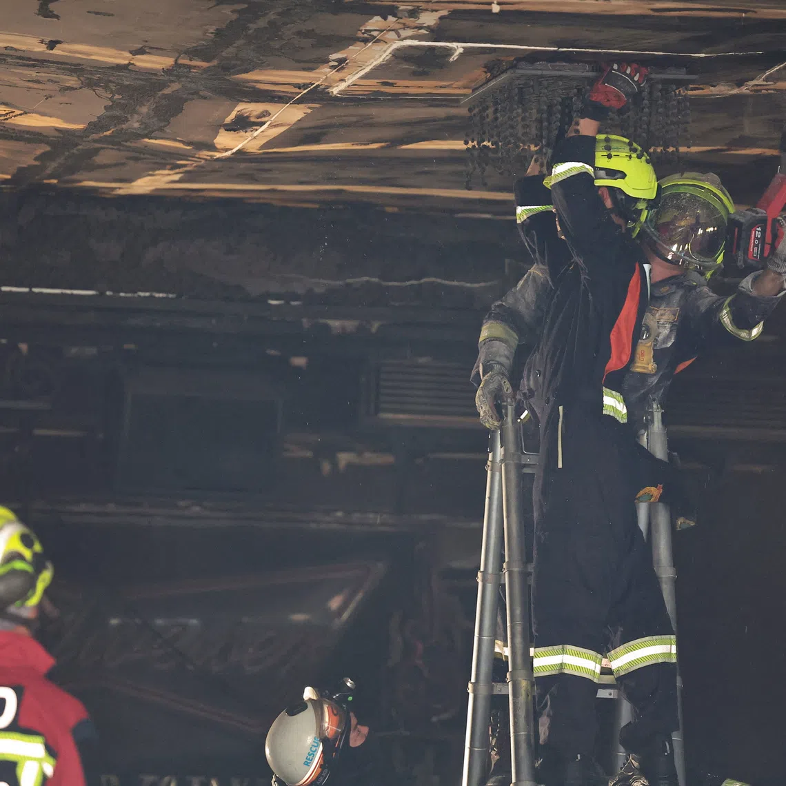 The fire broke out at the Rong Beer Na Lat Phrao pub in Bangkok’s northern Chatuchak district on July 13.
