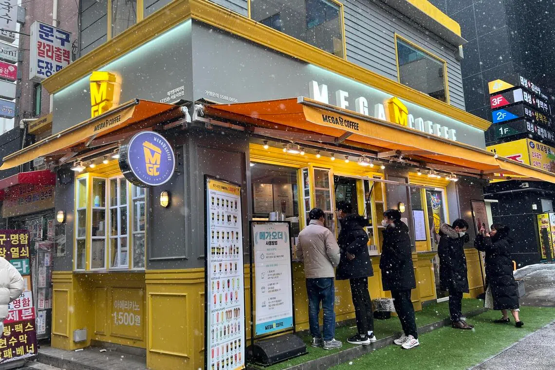 Mega MGC Coffee, South Korea’s largest coffee chain with 4,500 outlets, now harbours an appetite for a larger share of the retail landscape.