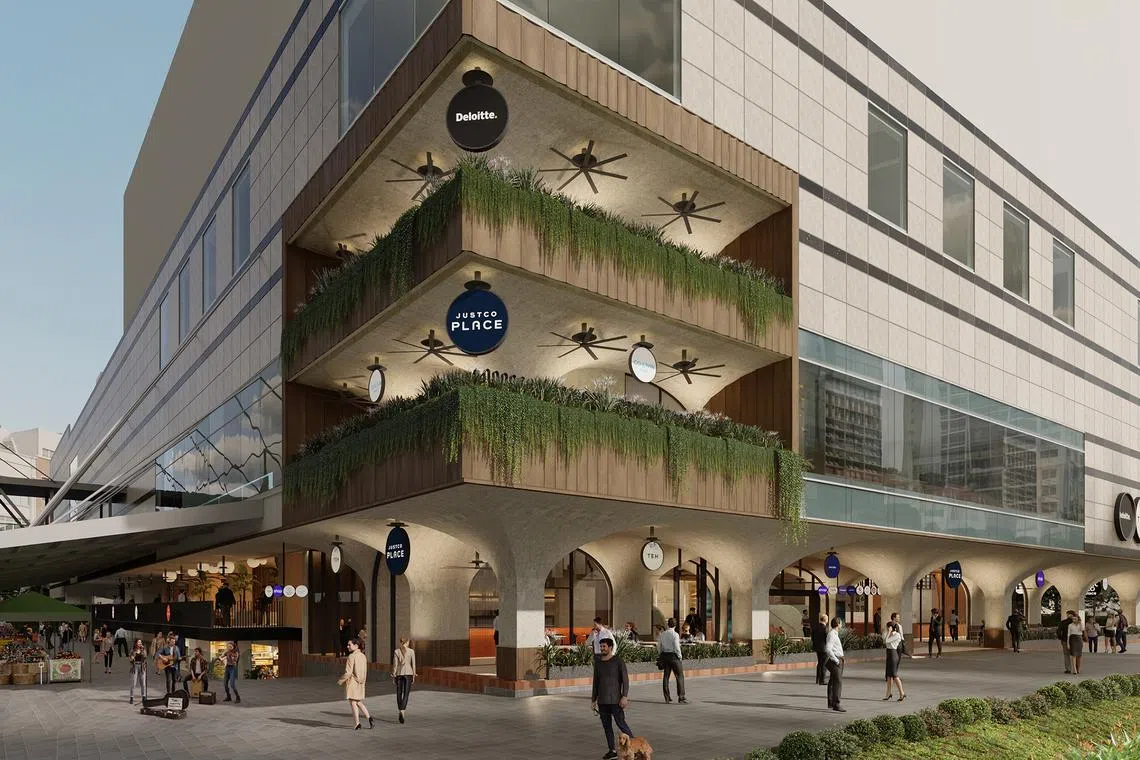 JustCo is launching JustCo Place at the former Taste Orchard mall, combining co-working spaces, co-living apartments and retail under one roof.