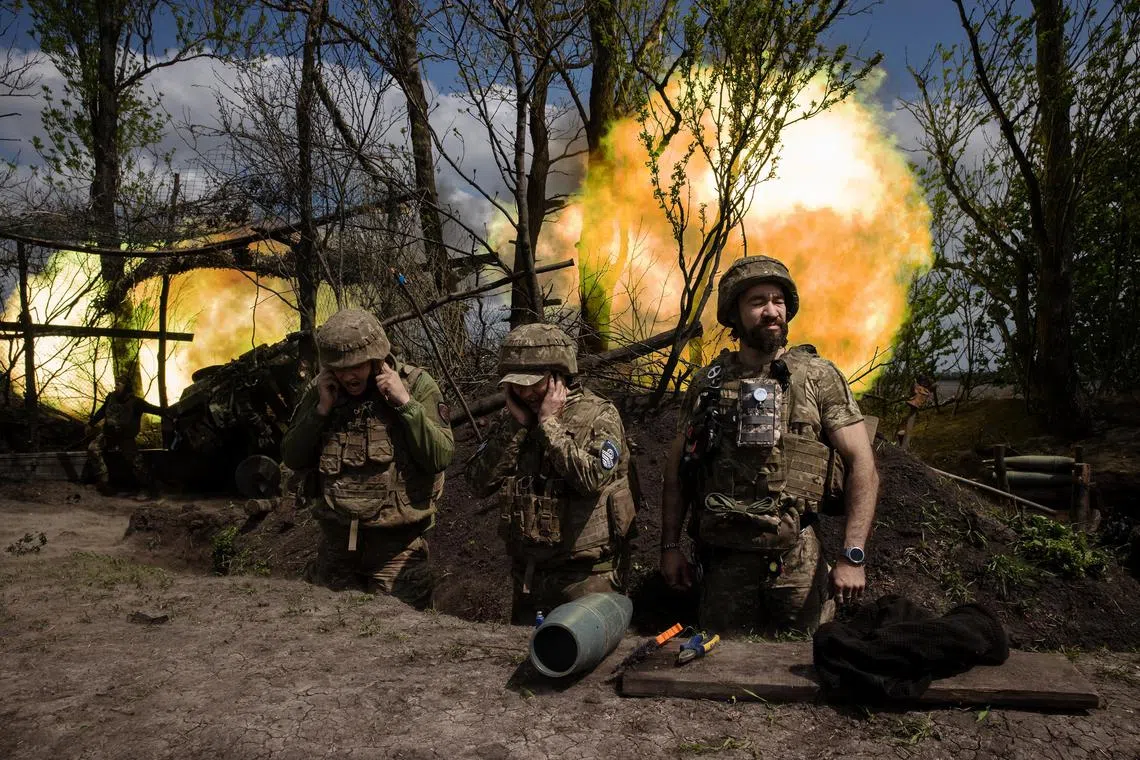 Some Russian military bloggers have suggested a long-awaited counter-offensive by pro-Kyiv forces had started.