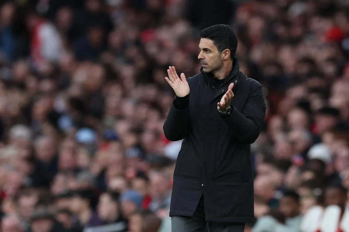 Soccer Football - Premier League - Arsenal v Chelsea - Emirates Stadium, London, Britain - March 1, 2026 Arsenal manager Mikel Arteta Action Images via Reuters/Andrew Boyers