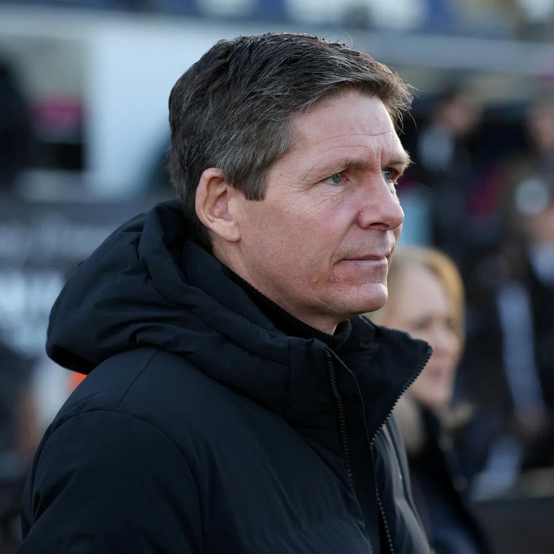 Soccer Football - FA Cup - Third Round - Macclesfield F.C. v Crystal Palace - Moss Rose, Macclesfield, Britain - January 10, 2026 Crystal Palace manager Oliver Glasner before the match REUTERS/Chris Radburn