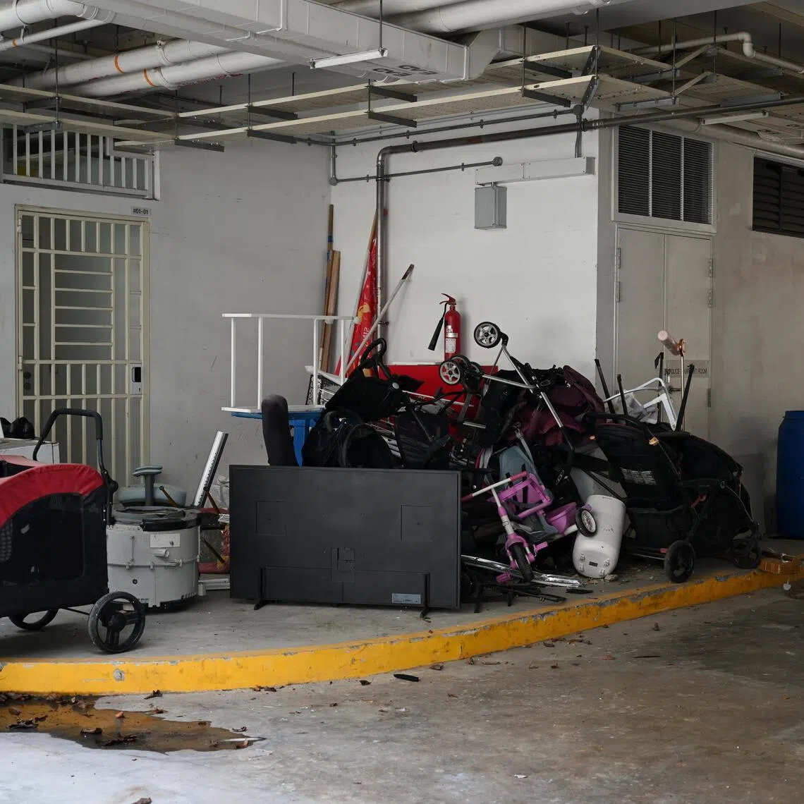 Tampines residents told ST that bins and bulky items took longer than usual to be cleared.