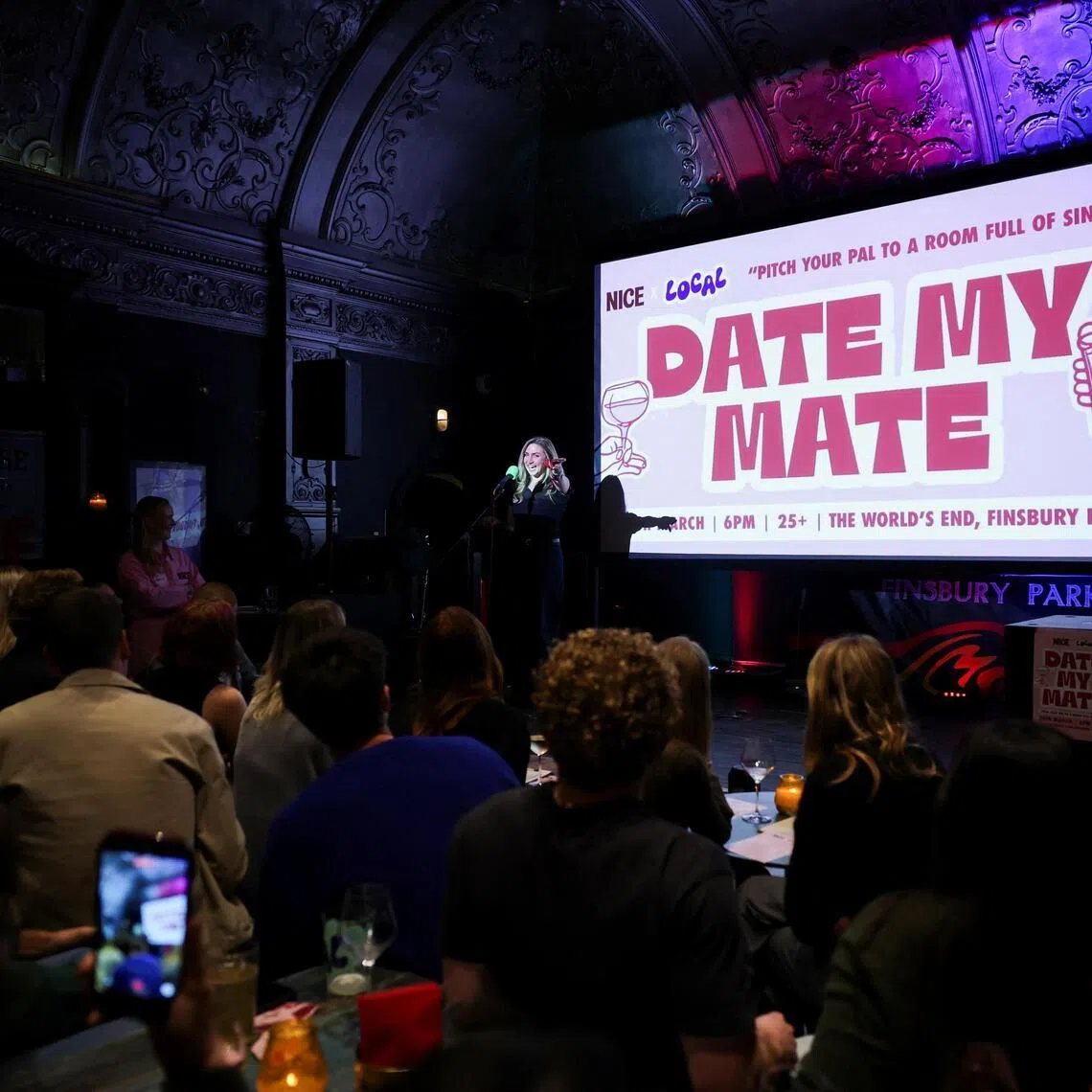 Organisers said all 150 tickets for the event, held at a north London pub, were sold in less than five minutes. 