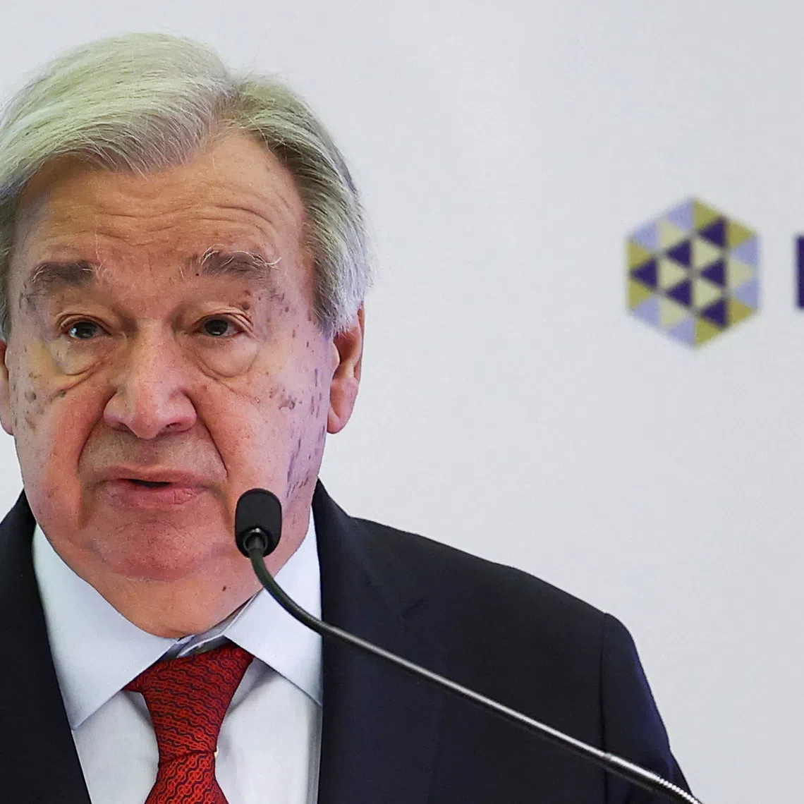 United Nations Secretary-General Antonio Guterres delivers the keynote speech at London Climate Action Week, in London, Britain, June 24, 2026. REUTERS/Guglielmo Mangiapane