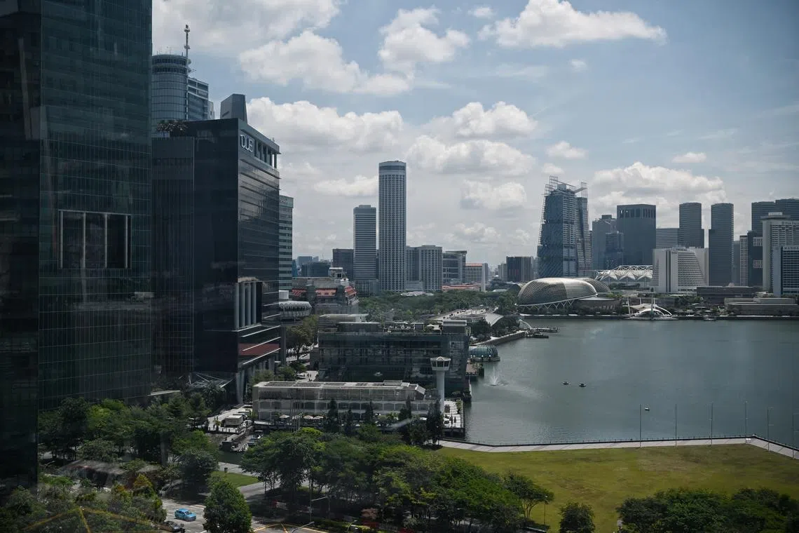Generic pix of the Singapore skyline on April 26, 2023.