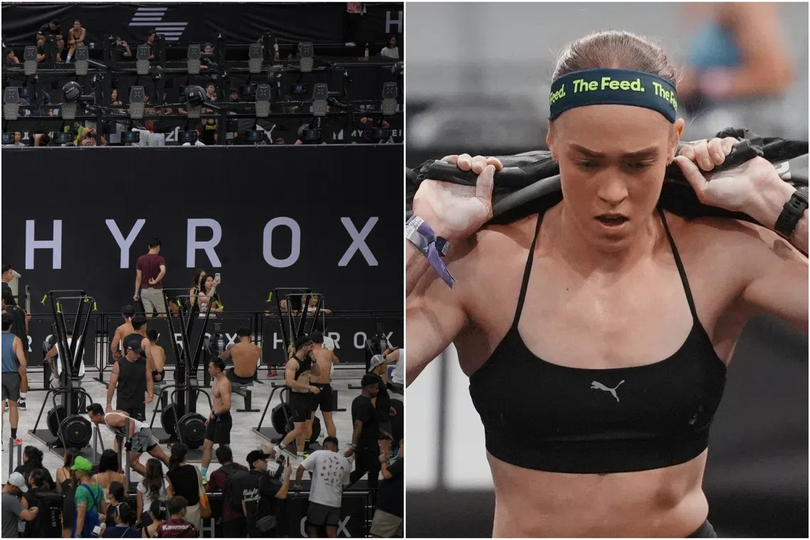 Australian athlete Joanna Wietrzyk appeared to soil herself mid-race at a Hyrox race in Beijing on Sept 12, but continued completing the stations, eventually finishing first in the 16-24 age Pro category.