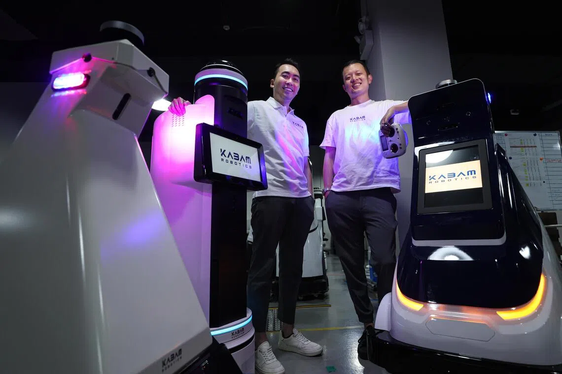 Kabam’s products include AI-powered security robotics and management software for video surveillance and autonomous patrolling.