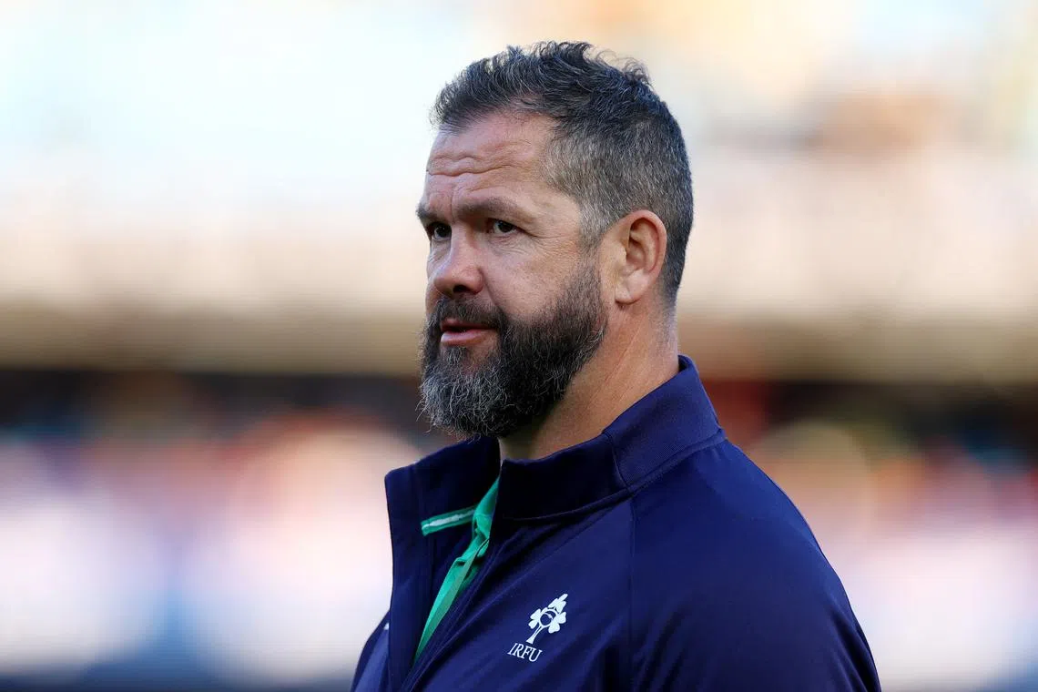 Andy Farrell said world rugby is in a good state when we have this sort of competition.