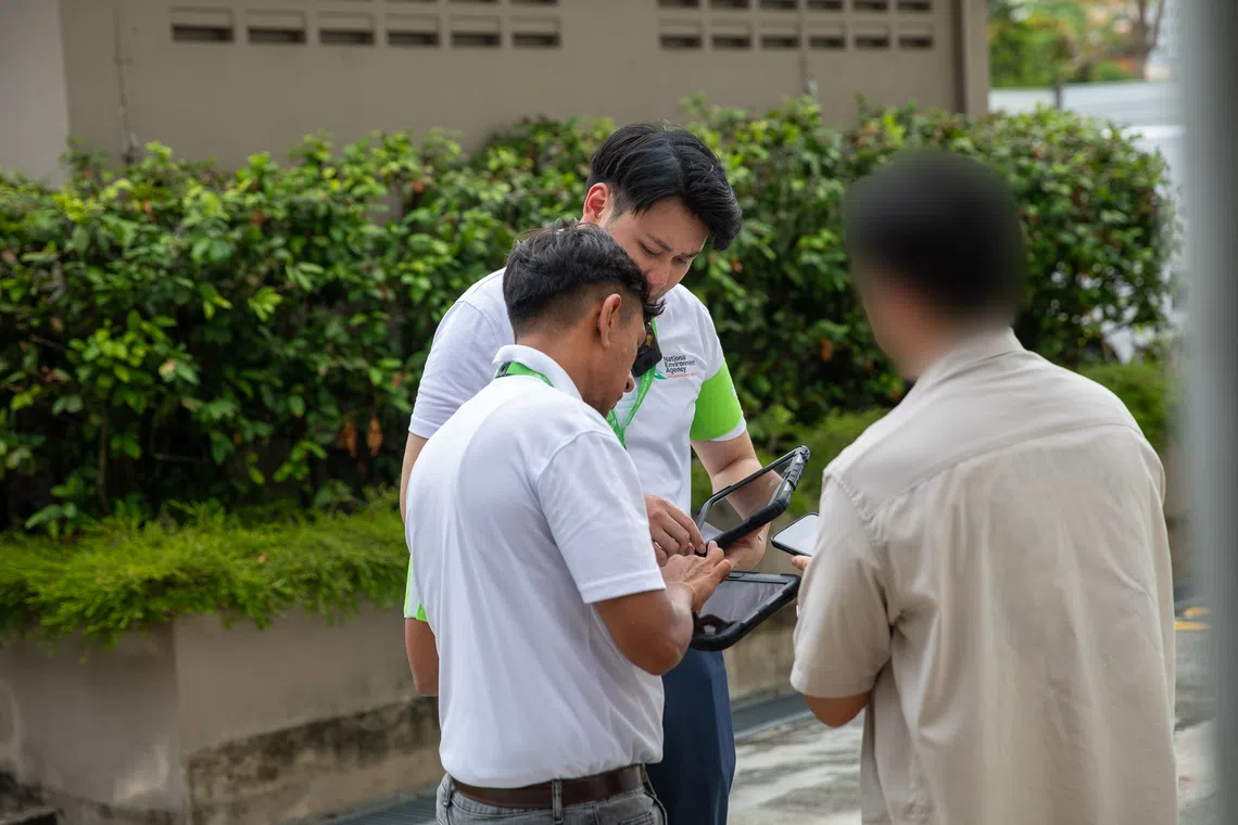 About 3,000 fines for ground littering offences were issued in the first three months of the year, said the National Environment Agency.