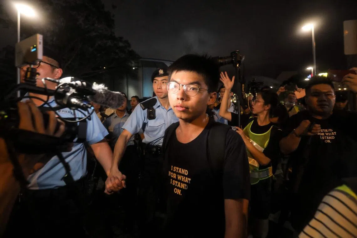 Hong Kong to sentence activist and former student leader Joshua Wong in September