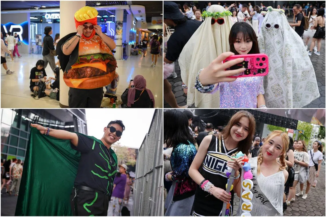 Many took months to put together their getup, but it was a labour of love fans say they were all too happy to undertake for their favourite singer.