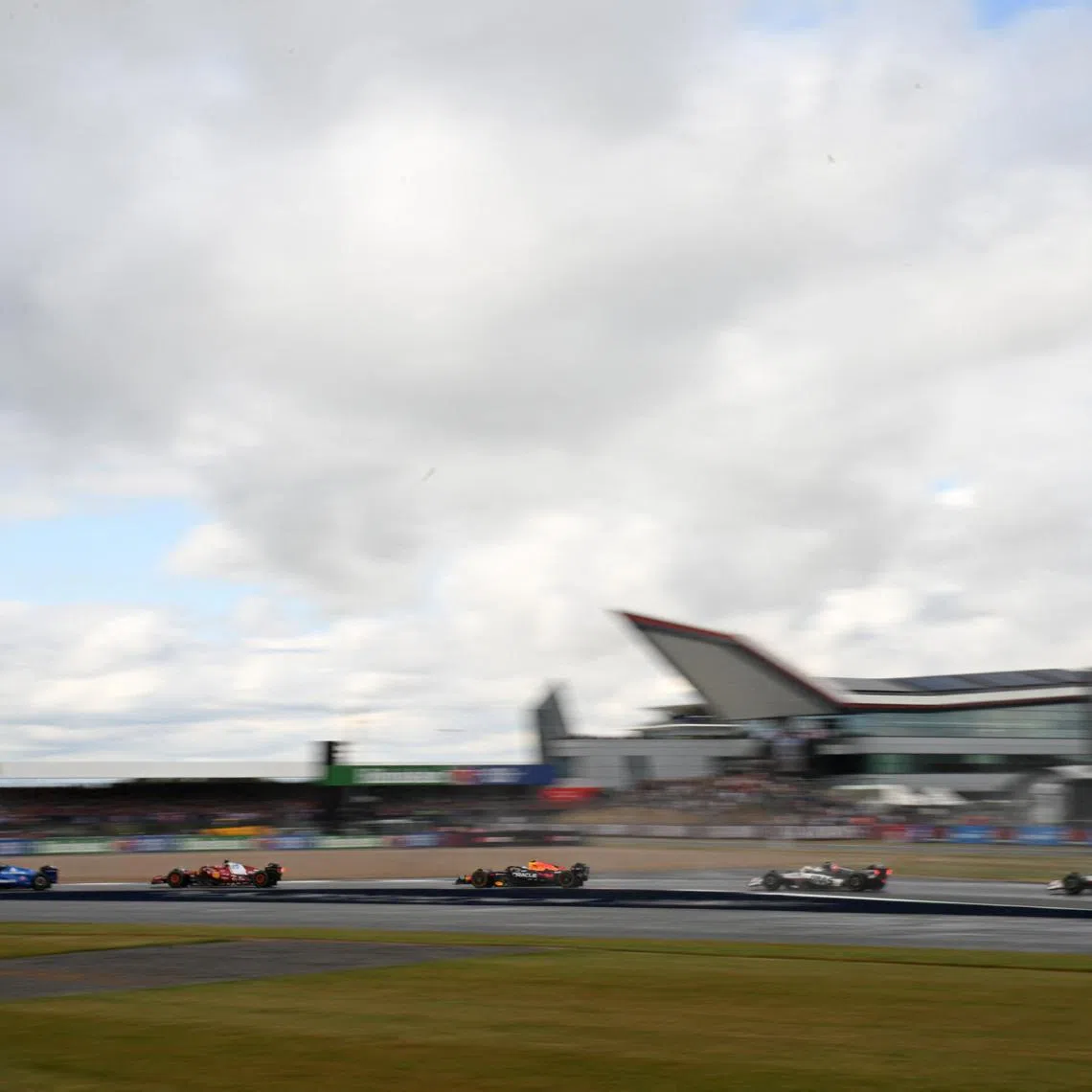 Formula One F1 - British Grand Prix - Silverstone Circuit, Silverstone, Britain - July 6, 2025 General view during the race REUTERS/Jaimi Joy