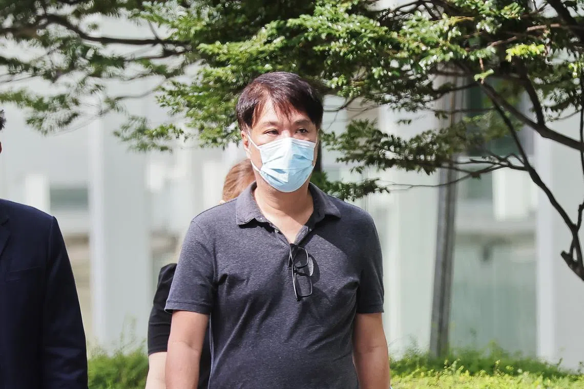 Moses Wong Yew Fai pleaded guilty to one charge of forgery, with another similar charge being taken into consideration.