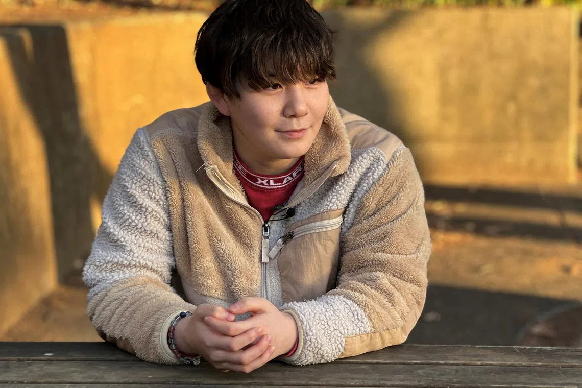 FILE PHOTO: Rina Gonoi, a former member of Japan's Self Defence Forces, who has accused colleagues of sexually assaulting her during her time in the military, speaks to Reuters in Yokohama, Japan, December 8, 2023. REUTERS/Chris Gallagher/File Photo