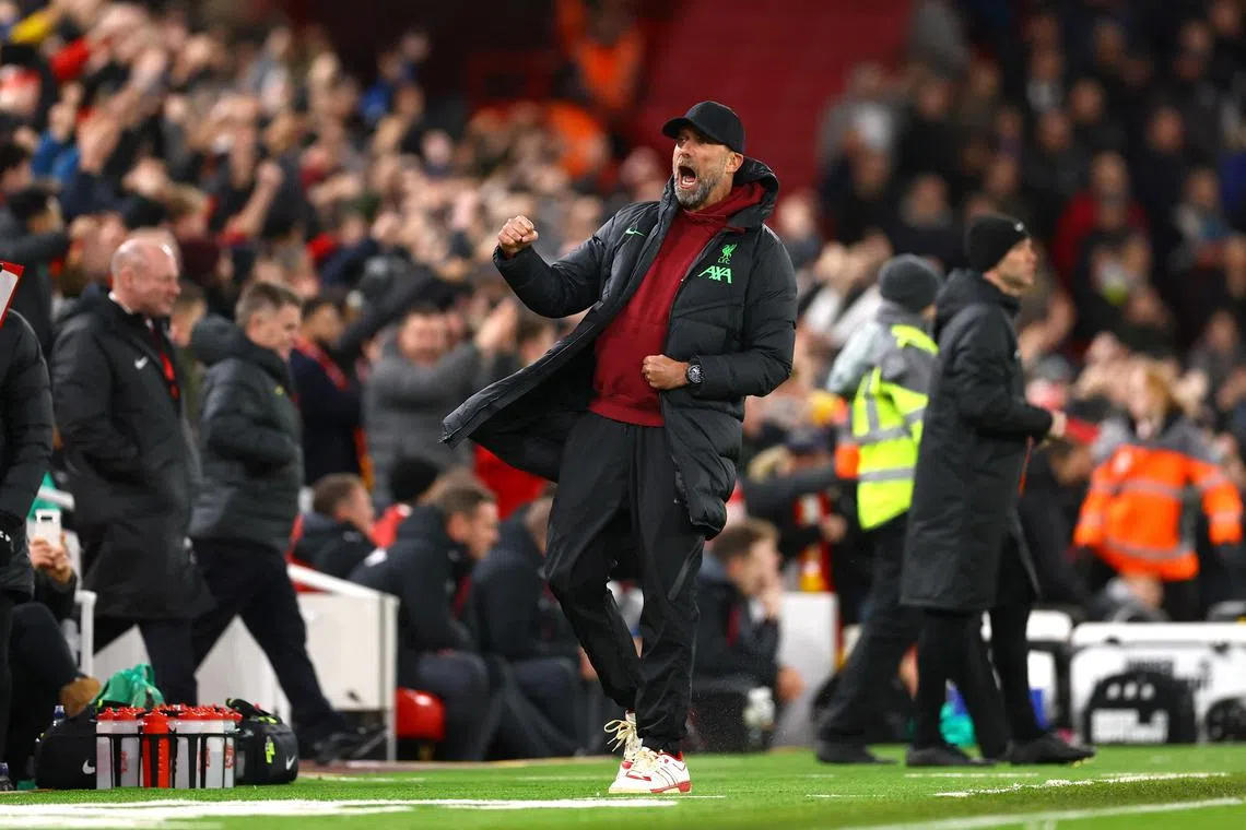 Liverpool manager Jurgen Klopp has urged the Anfield support to be as passionate as him as the Reds take on Arsenal in a top-of-the-table English Premier League clash.