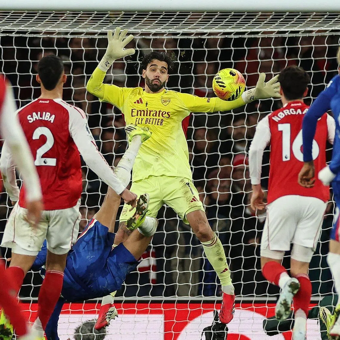 Arsenal goalkeeper David Raya has kept 19 clean sheets this Premier League season.