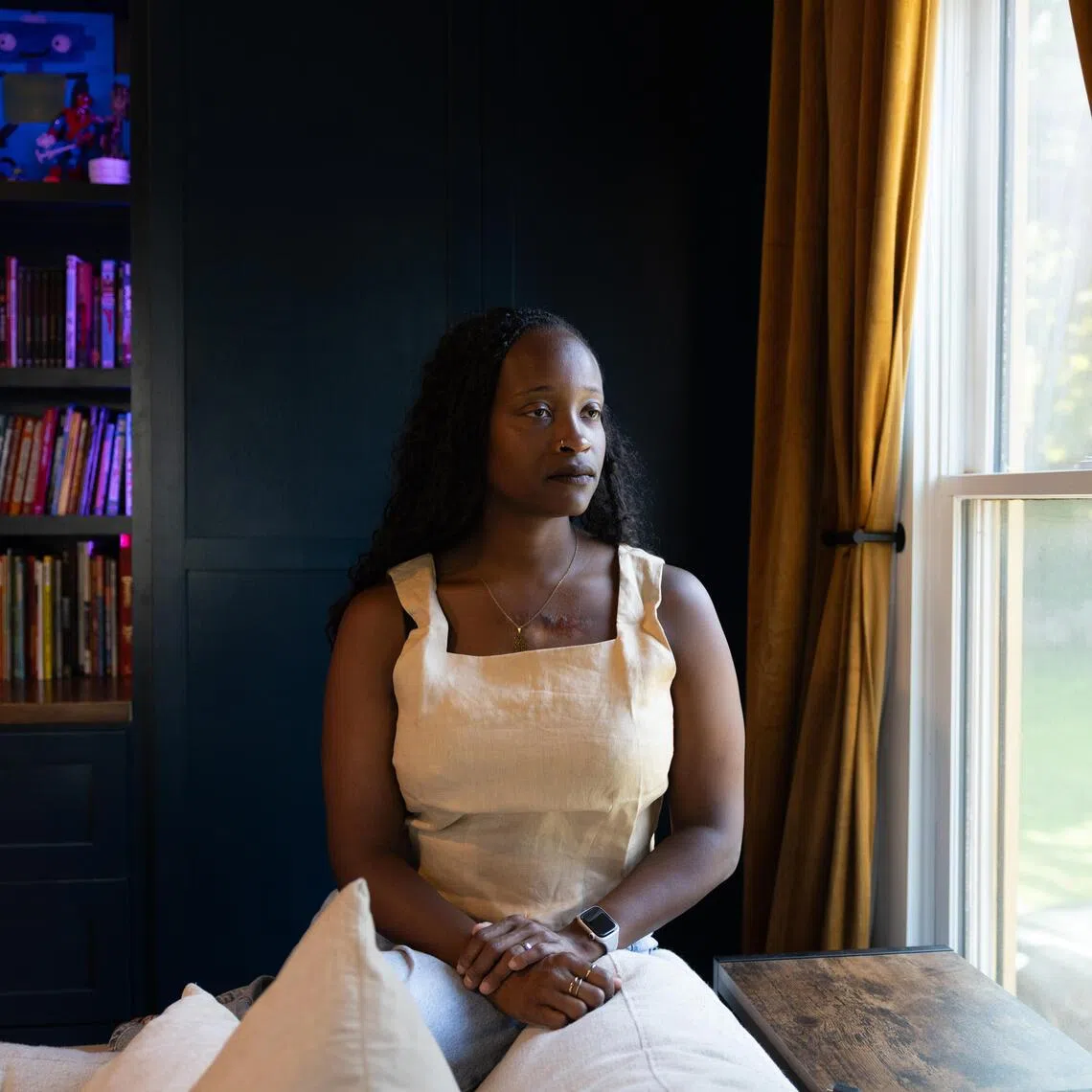 Mallerie Shirley was investigated by a county agency after allowing her son, six, to ride alone to a nearby playground in Atlanta.