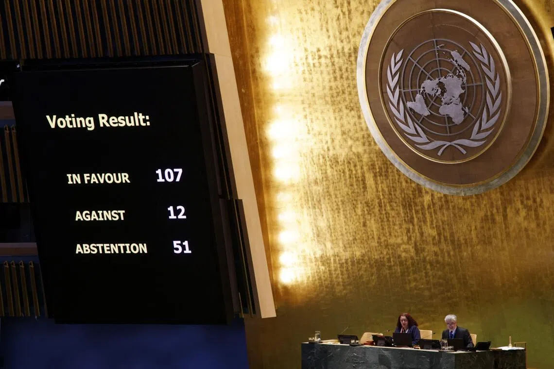 The UN vote was seen as a test of solidarity with Ukraine on the fourth anniversary of Russia’s 2022 invasion.
