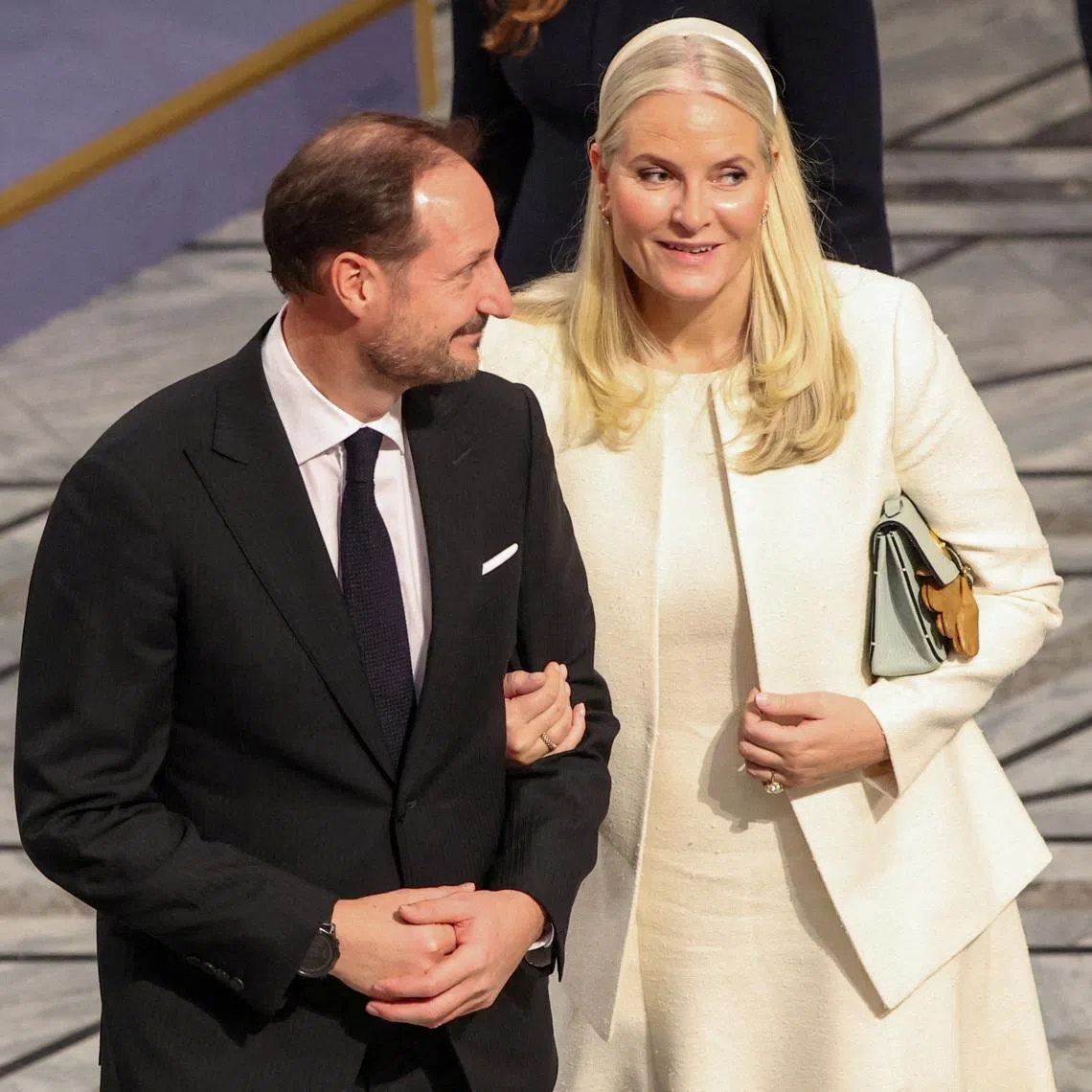 Norway's Princess Mette-Marit was diagnosed in 2018 with a rare form of pulmonary fibrosis that causes breathing difficulties.