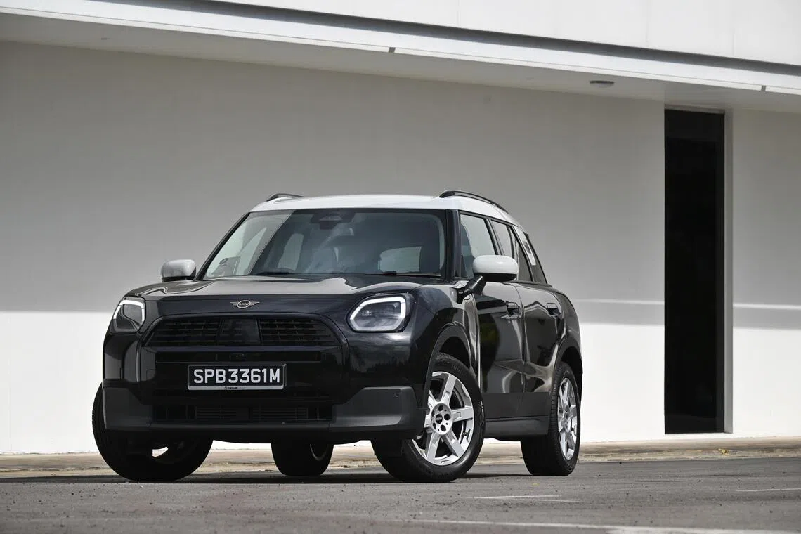 Spacious Mini Countryman packs a Category A COE-compliant engine. 