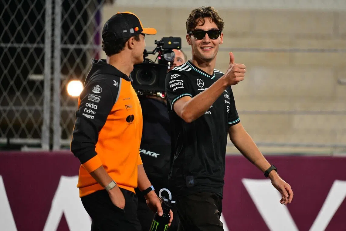 Mercedes' George Russell has said that he is ready to win his maiden Formula One World Championship, buoyed by the performance of his car so far.