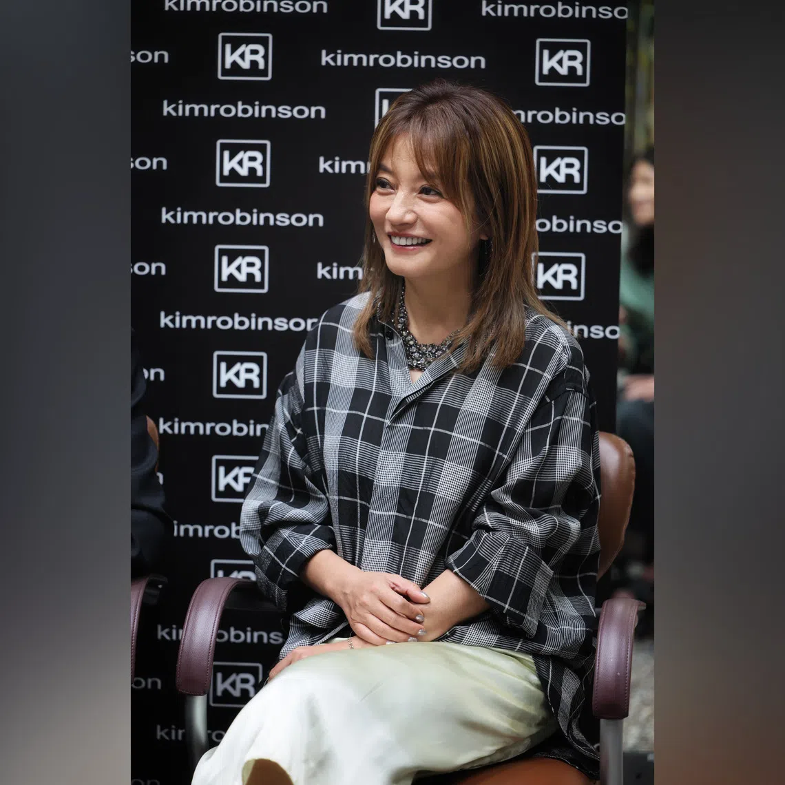 Vicki Zhao at the Kimrobinson hair salon at Takashimaya Shopping Centre on Oct 20.