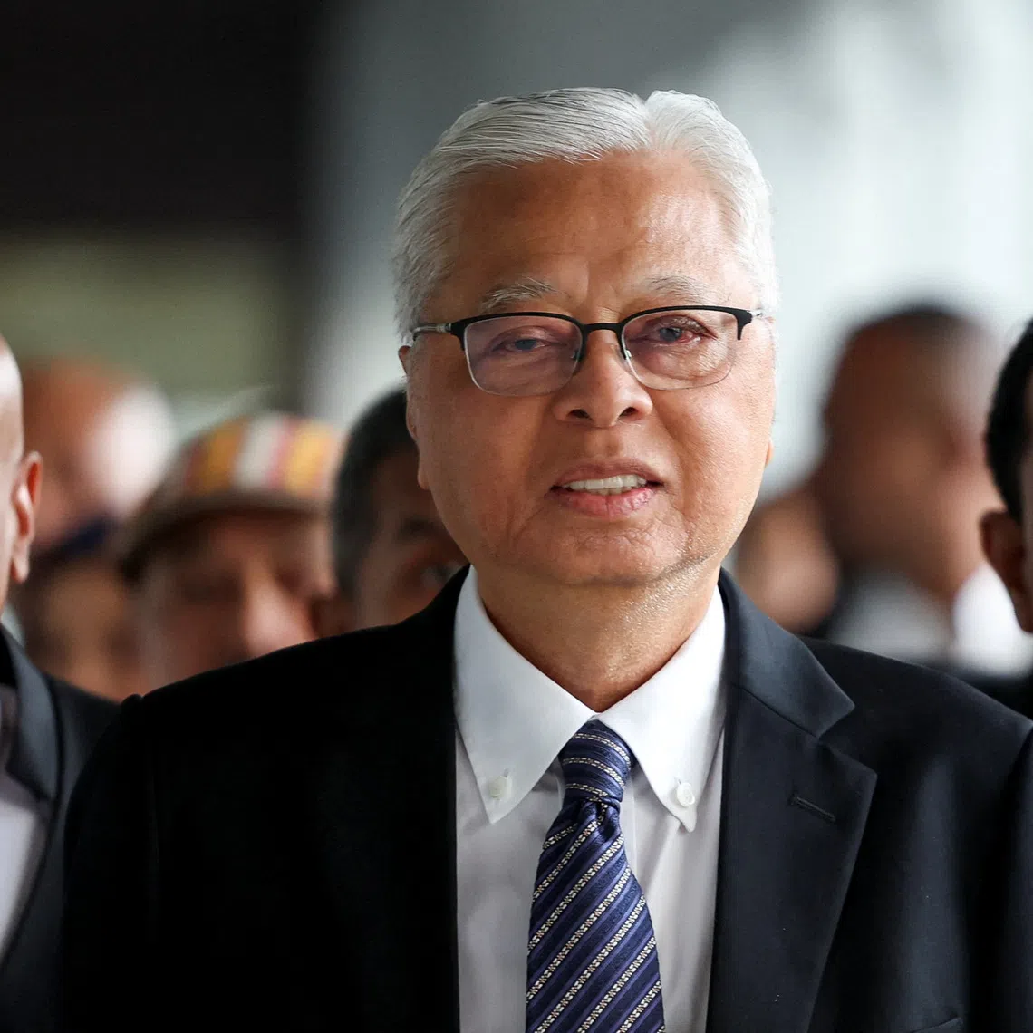 Malaysia's former Prime Minister Ismail Sabri Yaakob arrives at the Kuala Lumpur court complex, where he is expected to be charged under the Malaysian Anti-Corruption Commission (MACC) Act, in Kuala Lumpur, Malaysia, August 27, 2026. REUTERS/Hasnoor Hussain