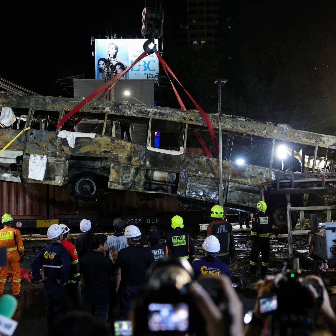 At least eight people were killed and 32 others injured in the accident.