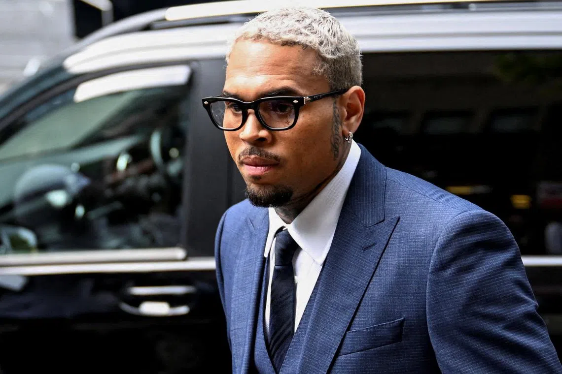 Chris Brown is charged with attempting to cause grievous bodily harm with intent in relation to an assault in 2023.