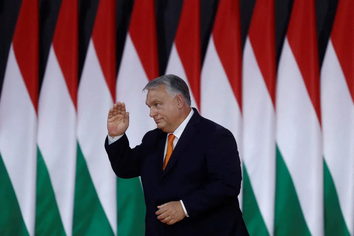 Hungary PM Orban's Fidesz narrows gap on opposition rival, opinion poll shows