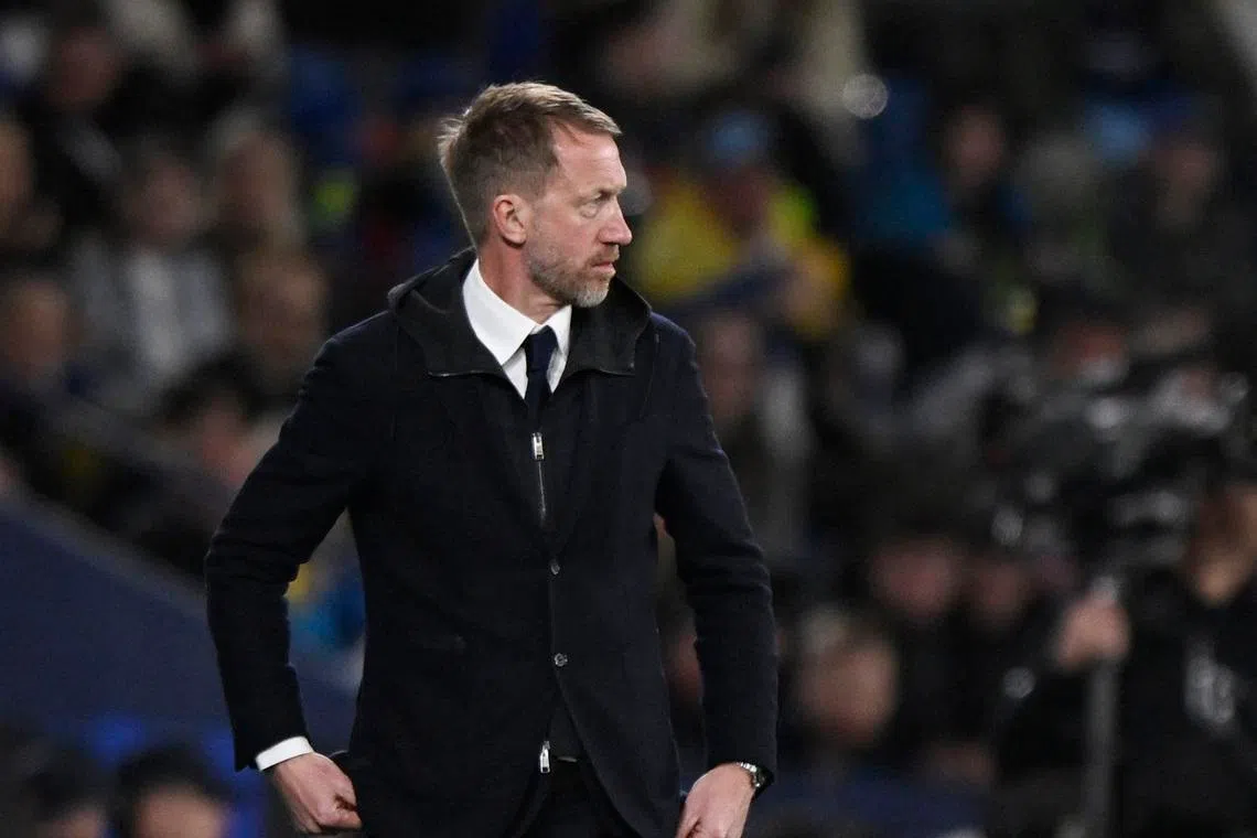 Soccer Football - FIFA World Cup - UEFA Qualifiers - Semi Final - Ukraine v Sweden - Estadi Ciutat de Valencia, Valencia, Spain - March 26, 2026 Sweden coach Graham Potter REUTERS/Pablo Morano