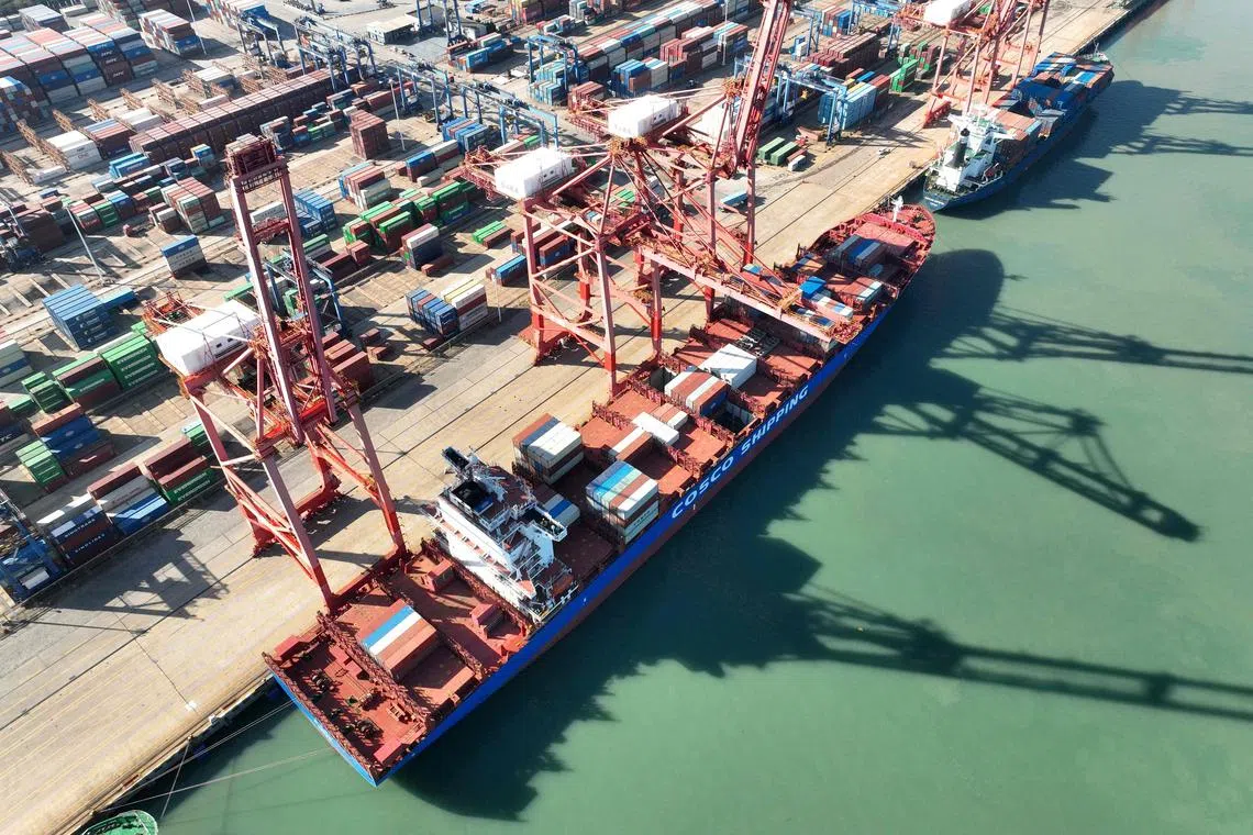 China is targeting building more than half of the world's vessels powered by lower-carbon fuels by 2025.