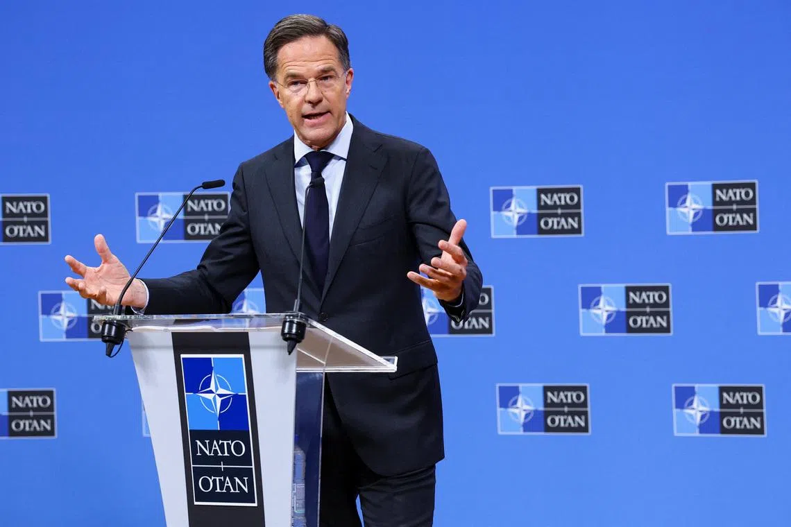Allies filling gaps in NATO crisis forces left by US, Rutte says