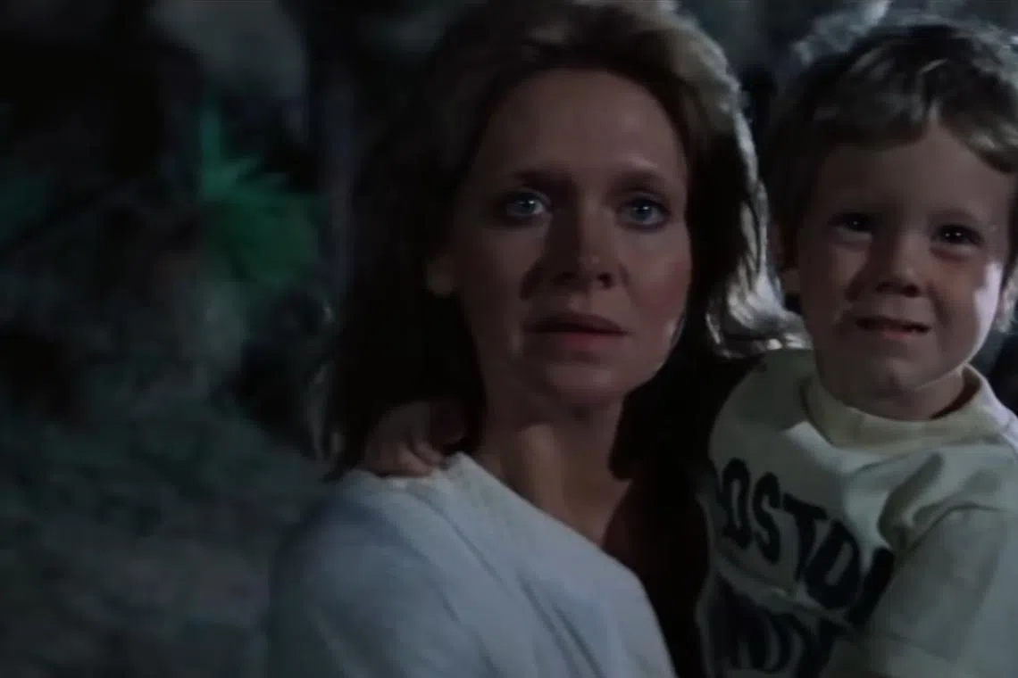 Actress Melinda Dillon in Close Encounters Of The Third Kind. 