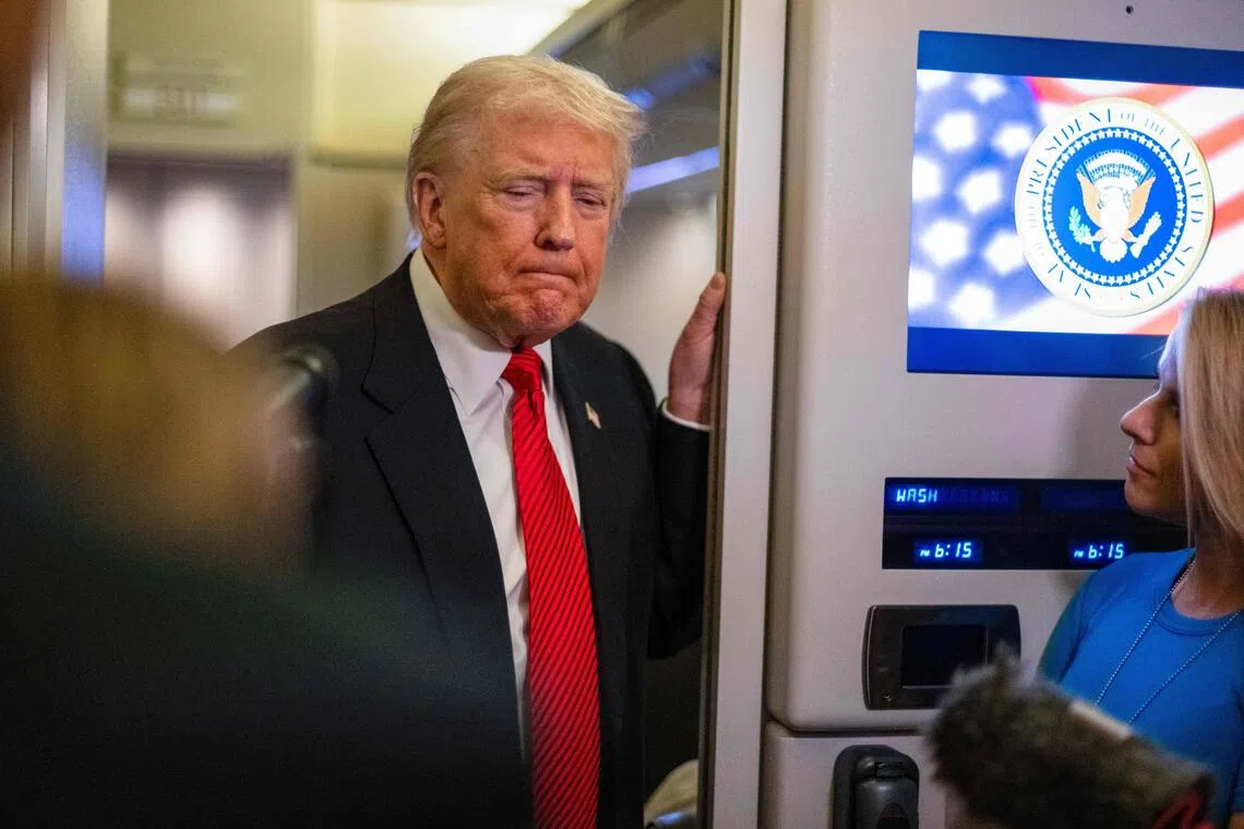 “On it,” Mr Donald Trump replied in a brief social media post, after cartoonist Scott Adams posted that he would ask Mr Trump for help.