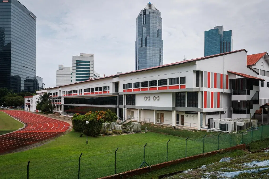 The former St Andrew's Junior College at Malan Road on July 8, 2026.