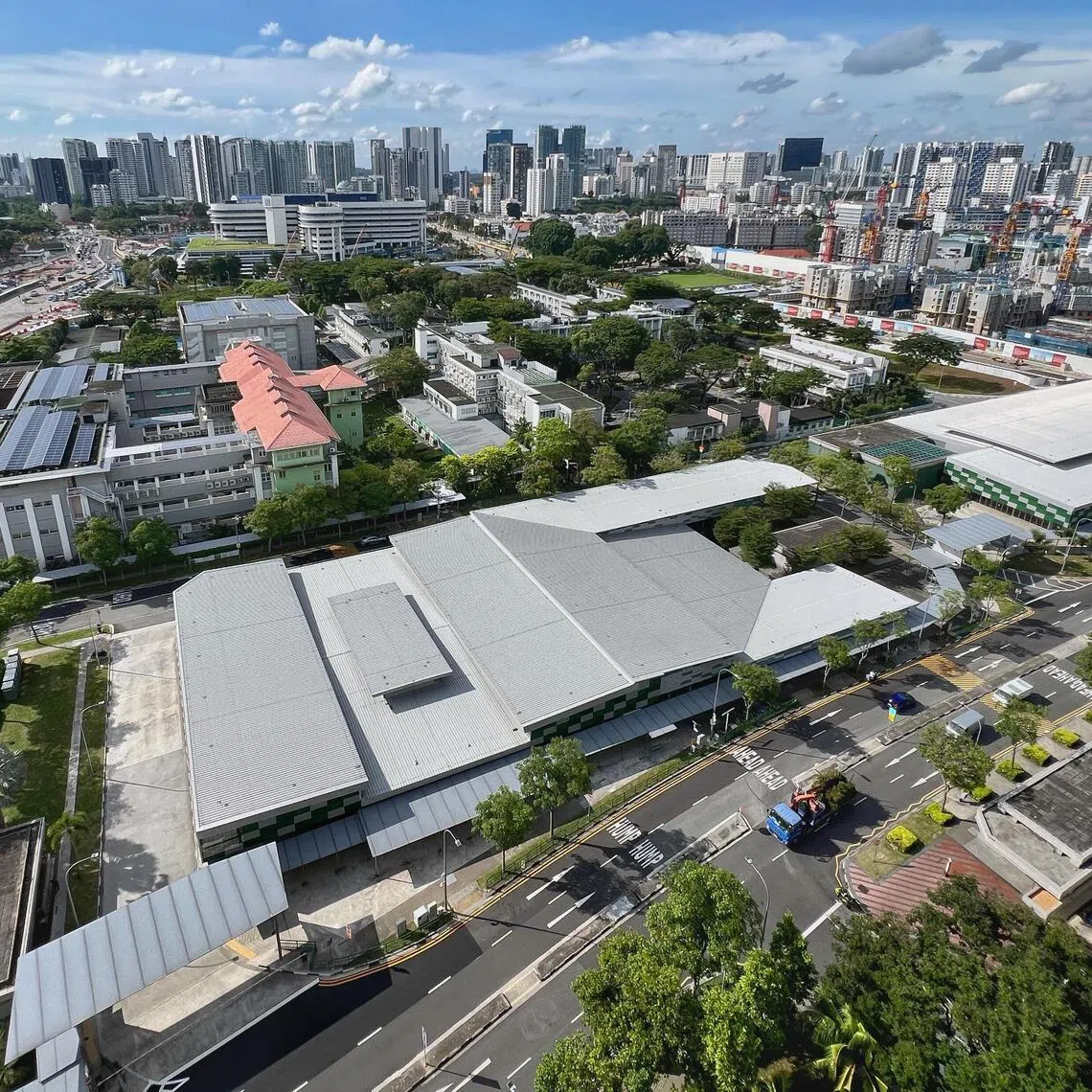 The existing Little India bus terminal, which will be retrofitted with eight pickleball courts in a tender called by SportSG on Oct 24, 2025.