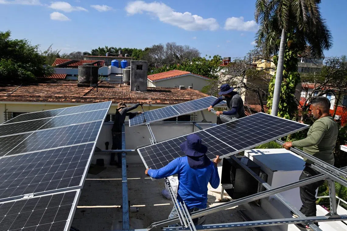 Cubans fight blackouts with solar as US extends oil chokehold | The ...