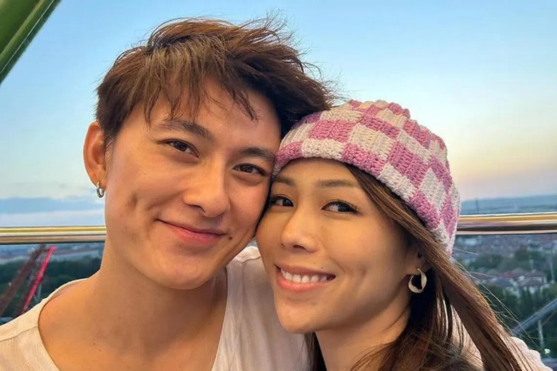 Edwin Goh and Rachel Wan play a couple in the recent Channel 8 drama series, Strike Gold.