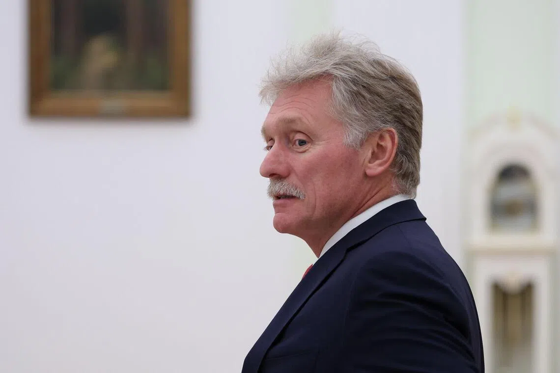 Kremlin spokesman Dmitry Peskov said Russia had received no prior notification from the United States about a change to Washington’s position on nuclear testing. 